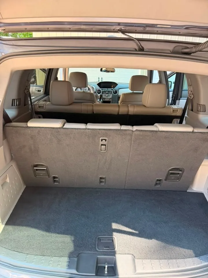 Shampooed cargo area after interior detail in Chattanooga, TN
